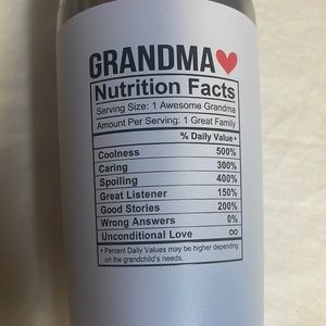 Grandma stainless tumbler